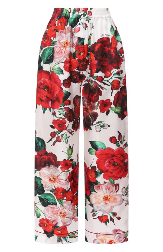 Где купить Шелковые брюки Dolce & Gabbana Dolce & Gabbana
