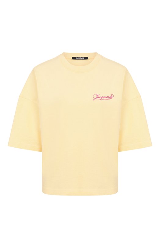 Где купить Хлопковая футболка Jacquemus Jacquemus