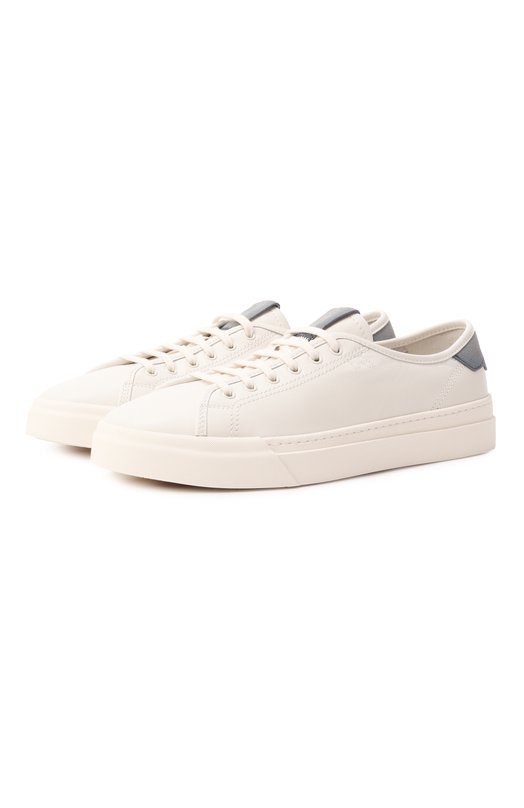 Где купить Кожаные кеды Voilee Santoni Santoni