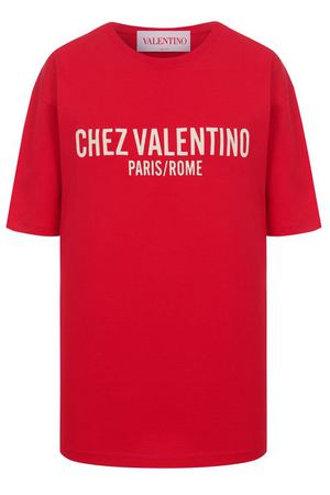 Хлопковая футболка Valentino