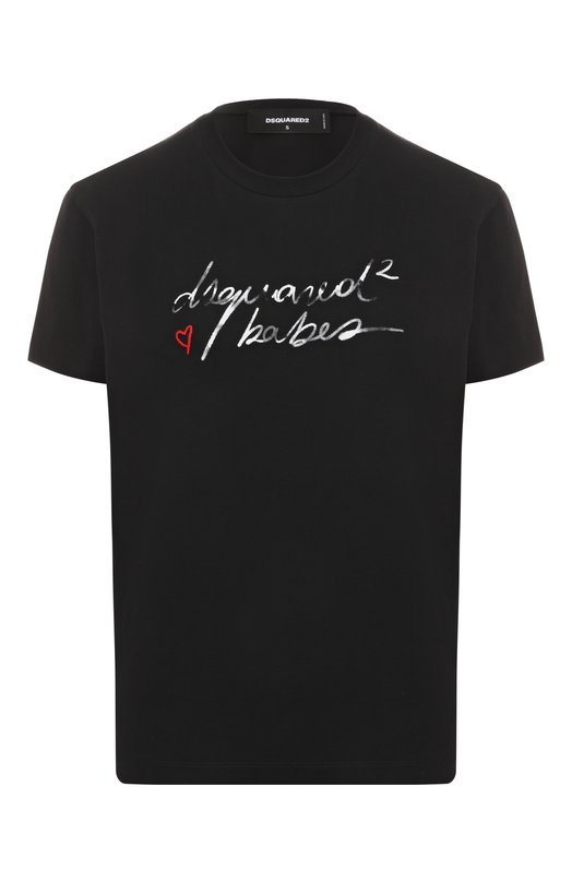 Где купить Хлопковая футболка Dsquared2 Dsquared2