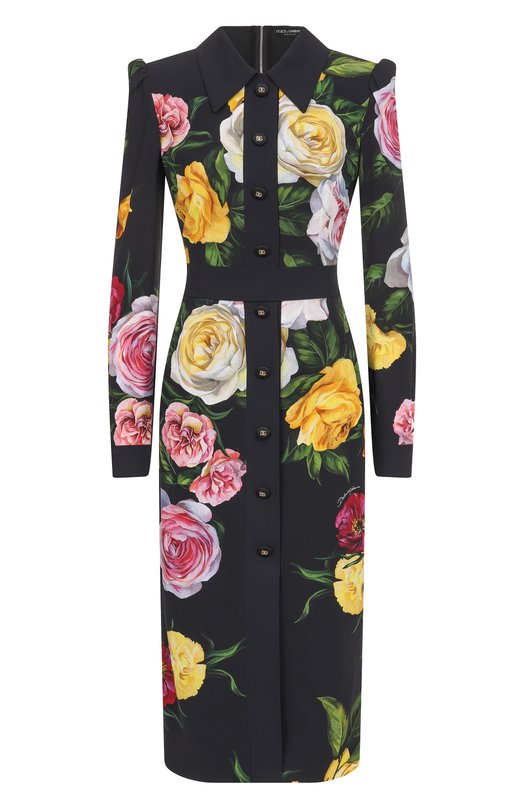 Где купить Платье из вискозы Dolce & Gabbana Dolce & Gabbana