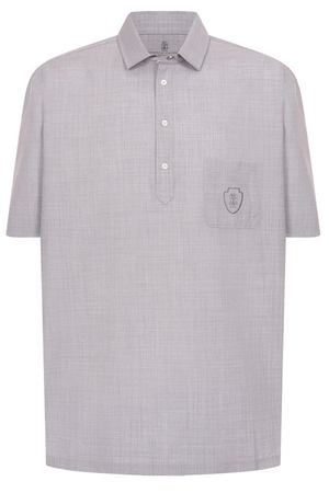 Шерстяная рубашка Brunello Cucinelli