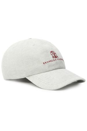 Льняная бейсболка Brunello Cucinelli