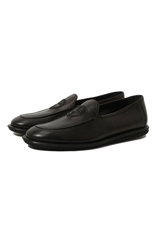 Где купить Кожаные лоферы Giorgio Armani Giorgio Armani 