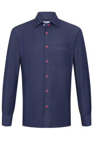 Хлопковая рубашка Kiton