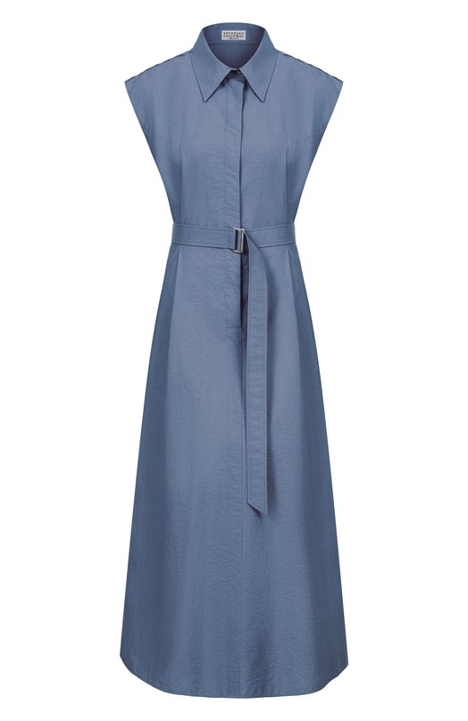 Где купить Хлопковое платье Brunello Cucinelli Brunello Cucinelli