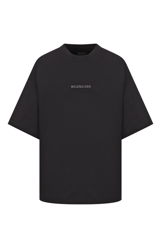 Где купить Хлопковая футболка Balenciaga Balenciaga 