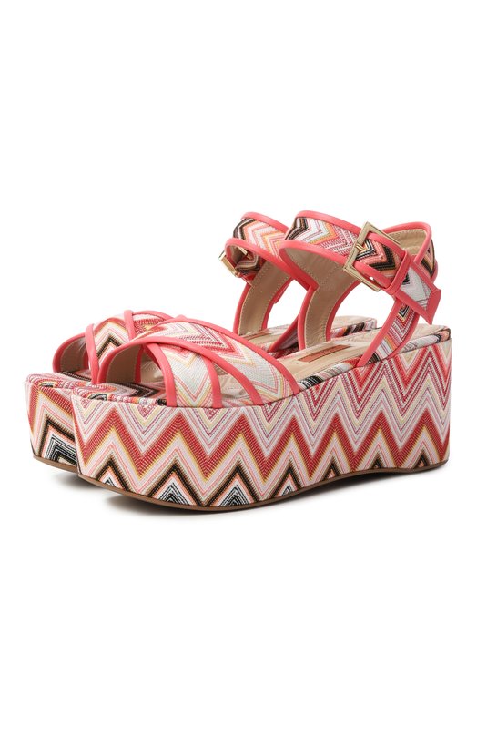 Где купить Текстильные босоножки Missoni Missoni