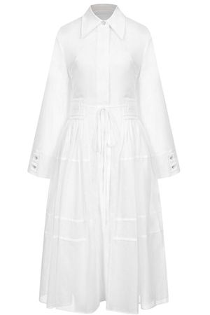 Хлопковое платье Jil Sander