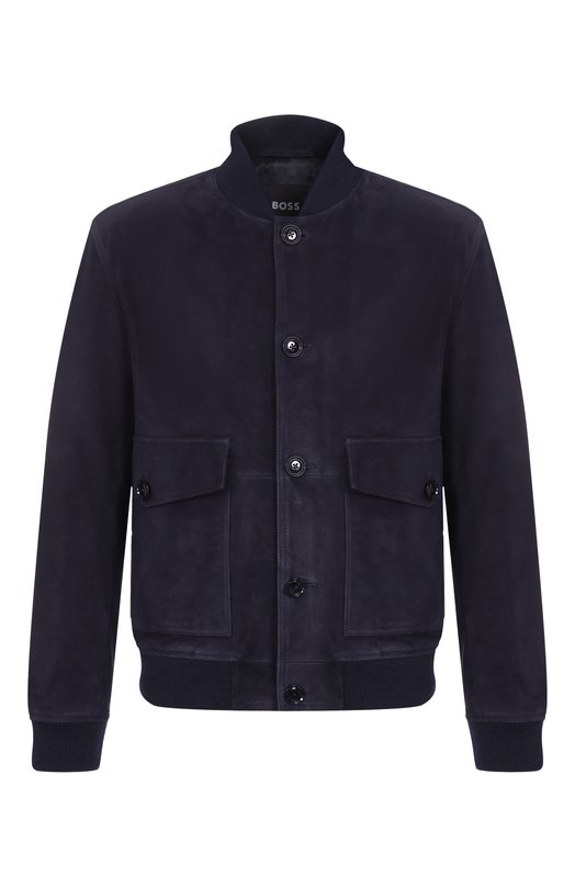 Где купить Замшевый бомбер BOSS Boss Hugo Boss