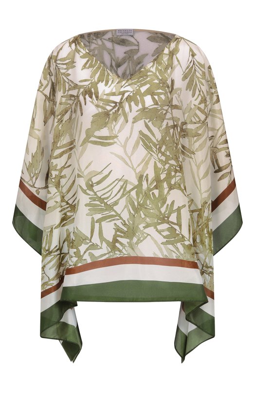 Где купить Шелковый топ Brunello Cucinelli Brunello Cucinelli