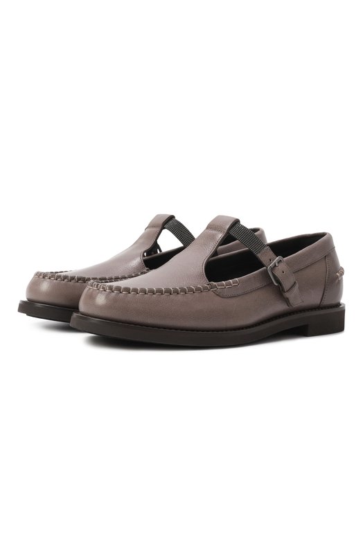 Где купить Кожаные лоферы Brunello Cucinelli Brunello Cucinelli