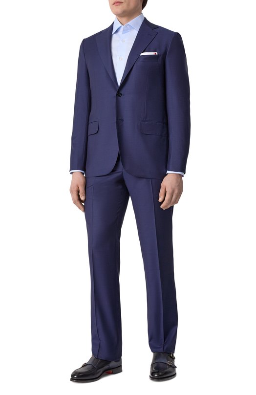 Где купить Шерстяной костюм Kiton Kiton