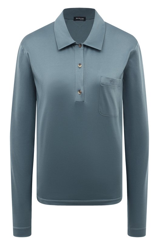 Где купить Хлопковое поло Kiton Kiton