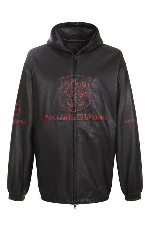 Где купить Кожаная куртка Balenciaga Balenciaga