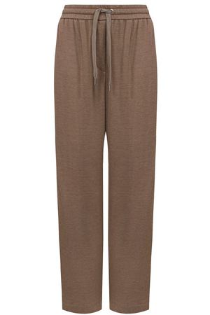 Брюки из хлопка и шелка Brunello Cucinelli