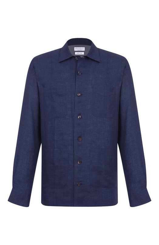 Где купить Льняная рубашка Brunello Cucinelli Brunello Cucinelli