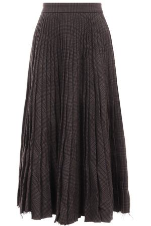 Шерстяная юбка Balenciaga