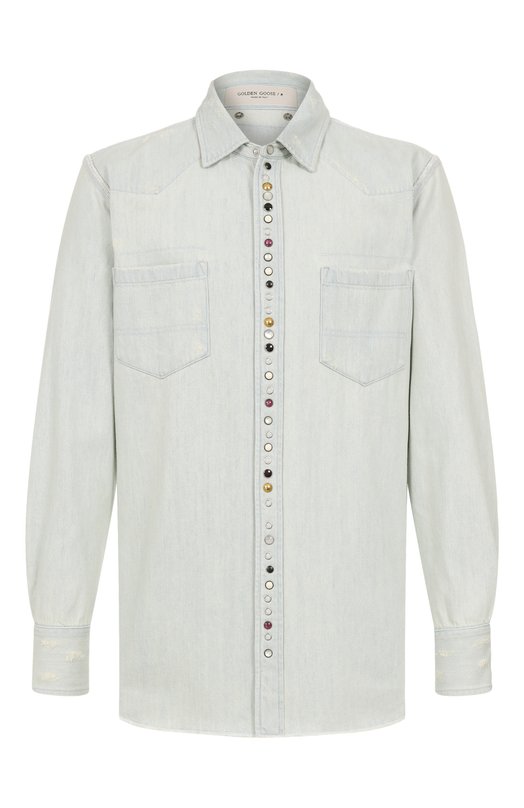 Где купить Джинсовая рубашка Golden Goose Deluxe Brand Golden Goose Deluxe Brand