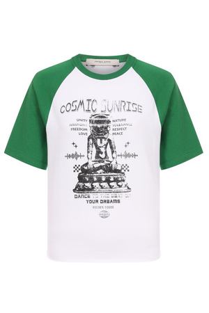 Хлопковая футболка Golden Goose Deluxe Brand