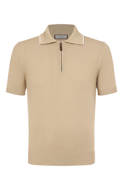 Где купить Хлопковое поло Canali Canali 