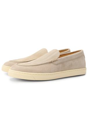 Замшевые лоферы Brunello Cucinelli