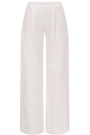 Льняные брюки Ermanno Scervino