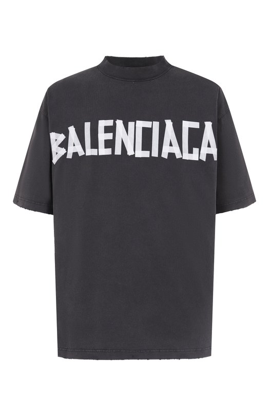 Где купить Хлопковая футболка Balenciaga Balenciaga