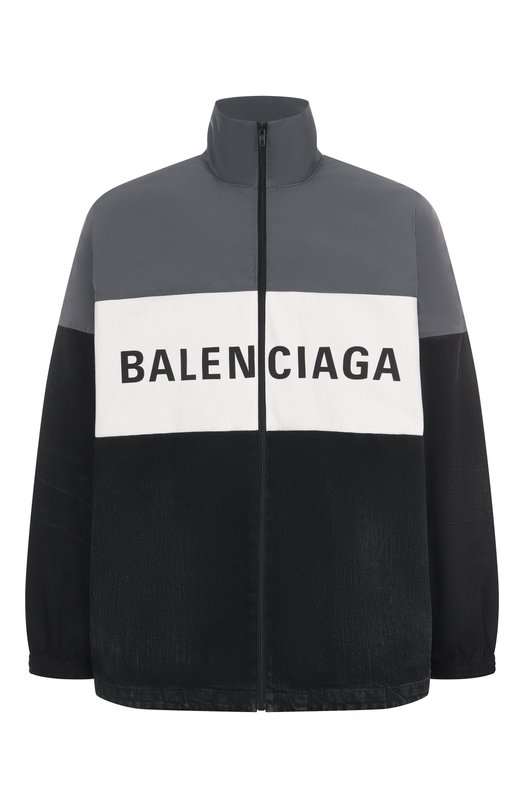 Где купить Комбинированная куртка Balenciaga Balenciaga 