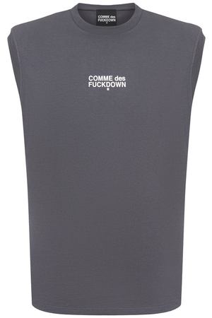 Хлопковая майка Comme des Fuckdown
