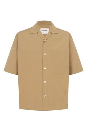 Хлопковая рубашка Jil Sander