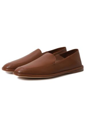 Кожаные лоферы Giorgio Armani