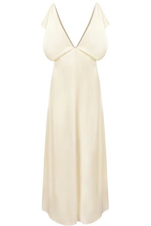 Атласное платье Jil Sander