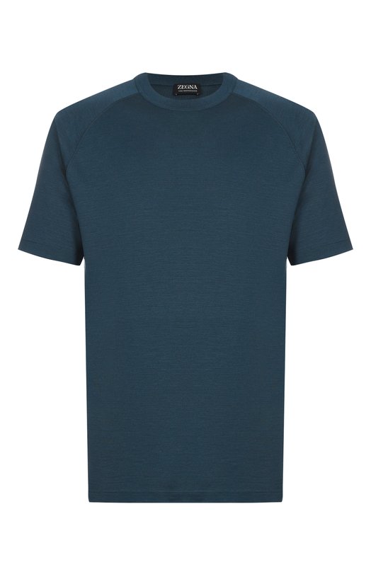 Где купить Шерстяная футболка Zegna Zegna