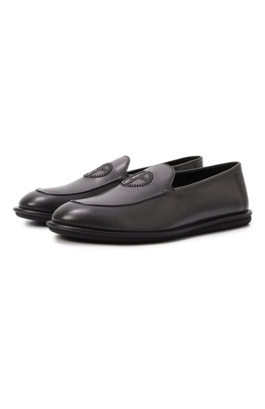 Где купить Кожаные лоферы Giorgio Armani Giorgio Armani