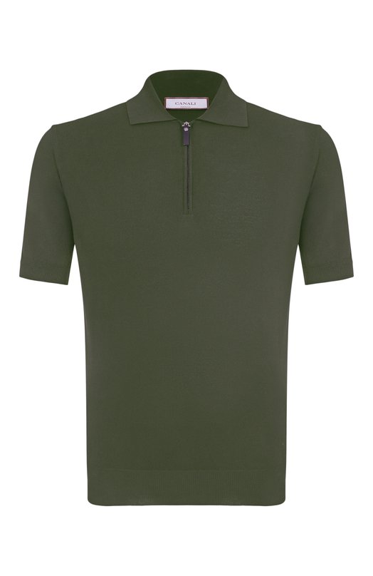 Где купить Хлопковое поло Canali Canali 