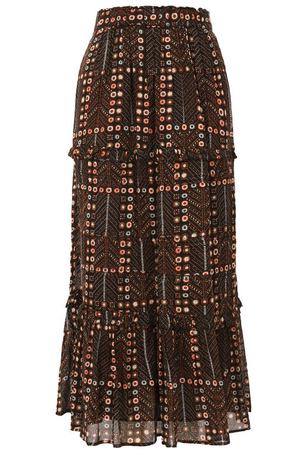 Хлопковая юбка Isabel Marant Etoile