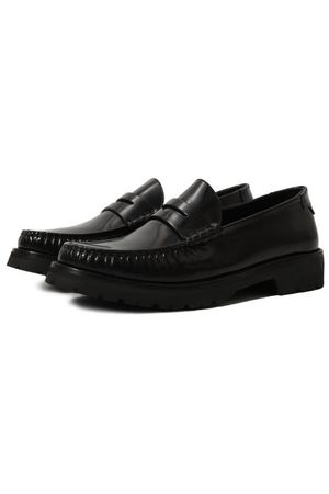 Кожаные пенни-лоферы Saint Laurent