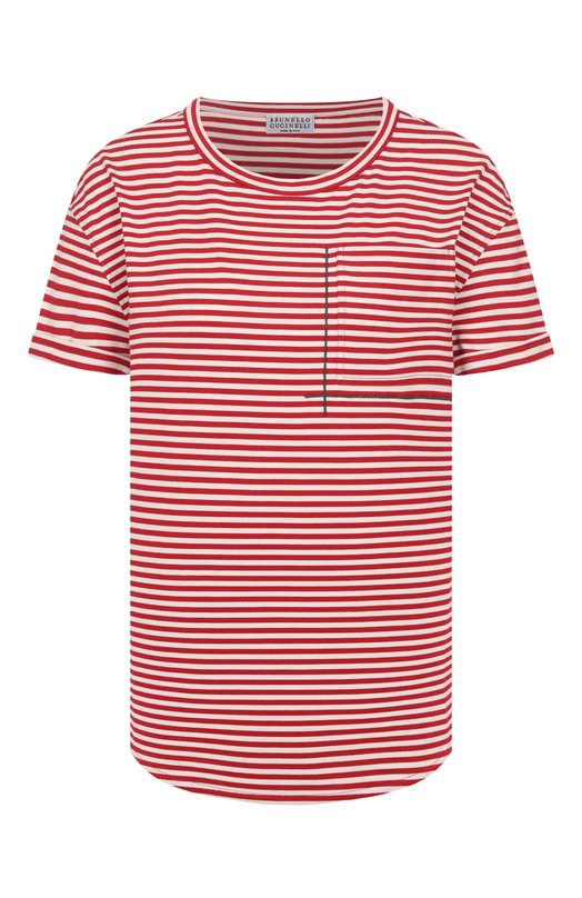 Где купить Хлопковая футболка Brunello Cucinelli Brunello Cucinelli