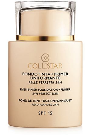 COLLISTAR База под макияж и тональное средство Even Finish Foundation + Primer SPF 15