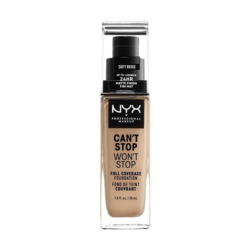 Где купить NYX Professional Makeup NYX PROFESSIONAL MAKEUP Стойкий тональный крем Can't Stop Won't Stop NYX Professional Makeup