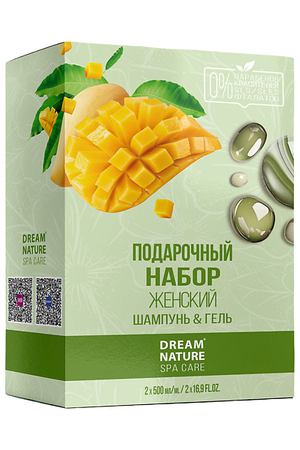 DREAM NATURE Подарочный набор для женщин Dream Nature SPA&Care Шампунь и гель для душа