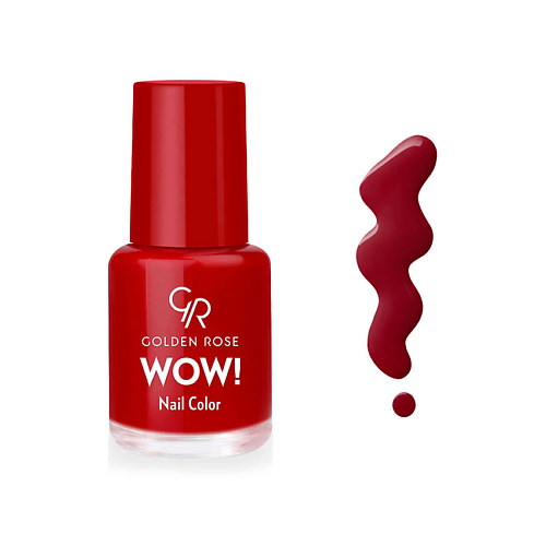 Где купить GOLDEN ROSE Лак для ногтей WOW! Nail Color Clear Golden Rose 