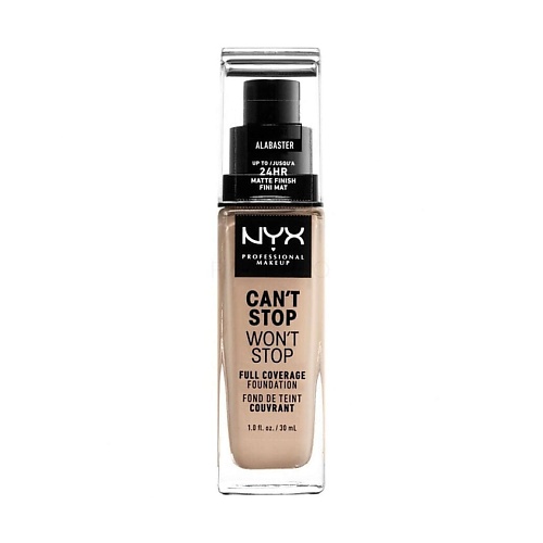 Где купить NYX Professional Makeup NYX PROFESSIONAL MAKEUP Стойкий тональный крем Can't Stop Won't Stop NYX Professional Makeup 