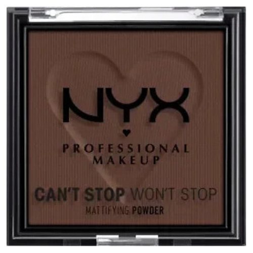 Где купить NYX Professional Makeup NYX PROFESSIONAL MAKEUP Компактная матирующая пудра Can't Stop Won't Stop NYX Professional Makeup