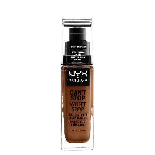 Где купить NYX Professional Makeup NYX PROFESSIONAL MAKEUP Стойкий тональный крем Can't Stop Won't Stop NYX Professional Makeup