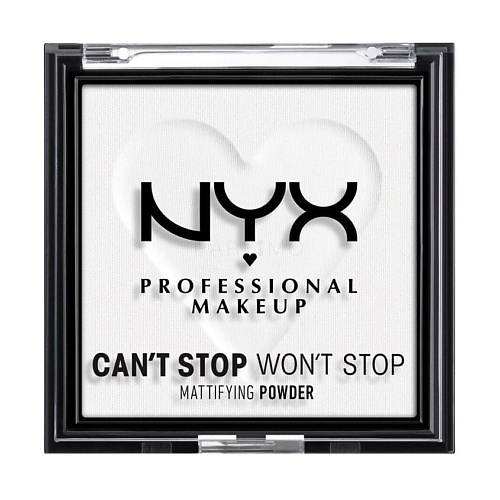 Где купить NYX Professional Makeup NYX PROFESSIONAL MAKEUP Компактная матирующая пудра Can't Stop Won't Stop NYX Professional Makeup