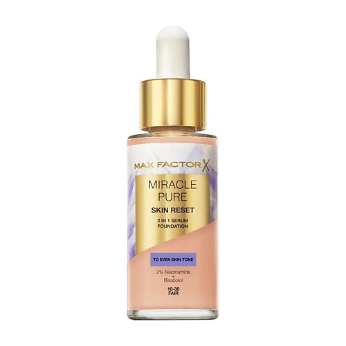 Где купить MAX FACTOR Тональный крем-сыворотка Miracle Pure Skin Reset 2in1 Max Factor 