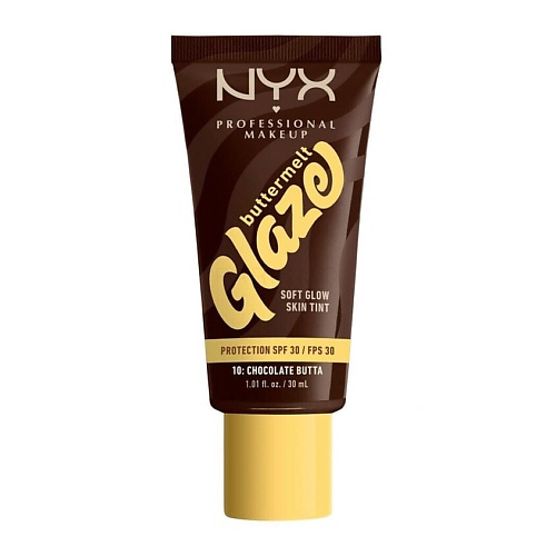 Где купить NYX Professional Makeup NYX PROFESSIONAL MAKEUP Увлажняющий тинт Buttermelt Glaze SPF 30 с эффектом сияния NYX Professional Makeup